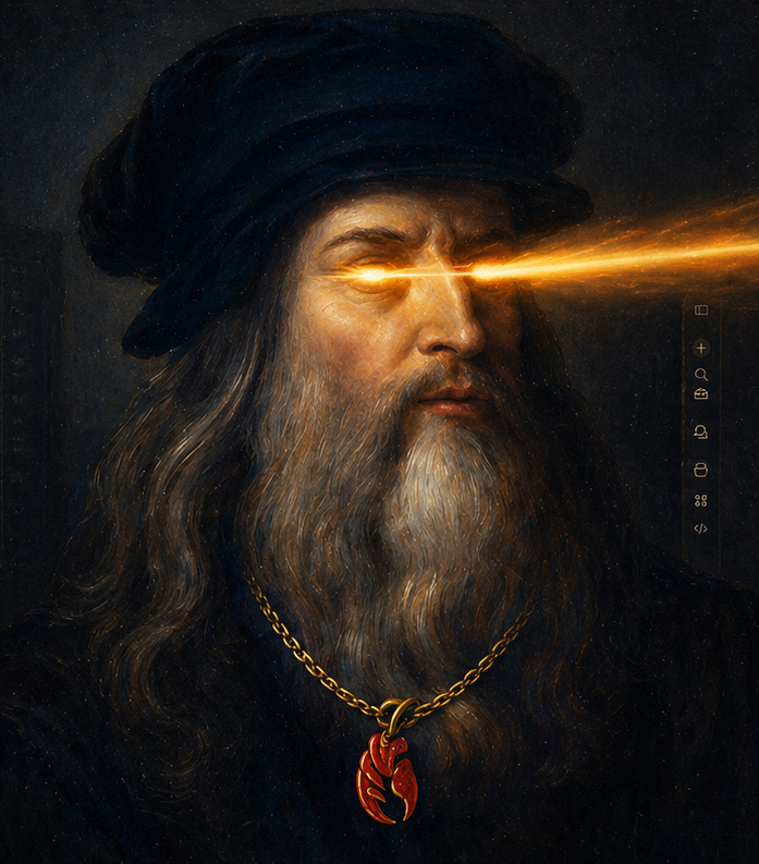 Leonardo, detto il Maestro, portrait